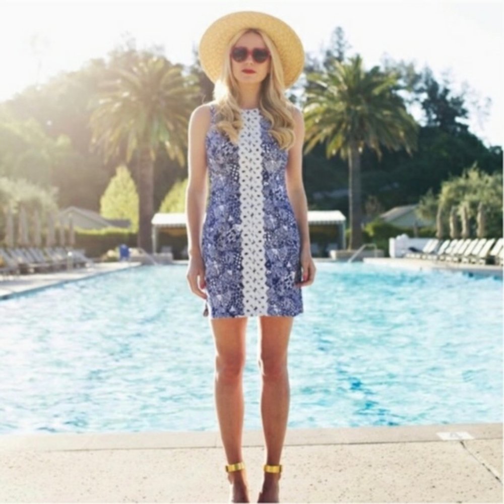 Lilly Pulitzer Target Upstream Fish Shift Dress